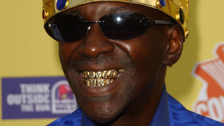 Flavor Flav on the red carpet