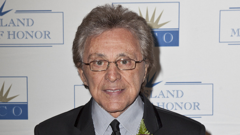 Frankie Valli poses in 2012