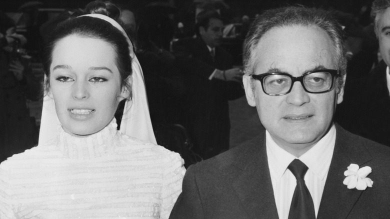 Dino De Laurentiis and his daughter Veronica, Giada's mother