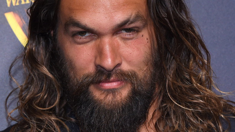 Jason Momoa smiling