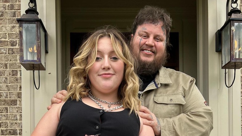 Jelly Roll and his daughter, Bailee Ann