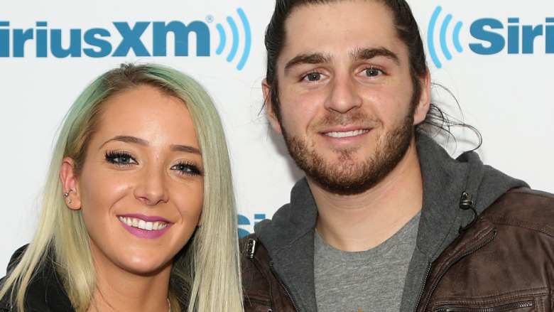 Jenna Marbles an Julien Solomita attend a 2014 event