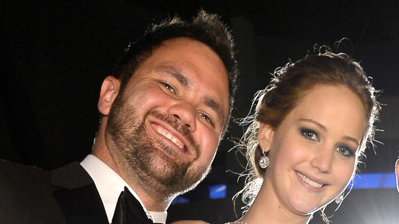 Jennifer Lawrence with brother Ben Lawrence
