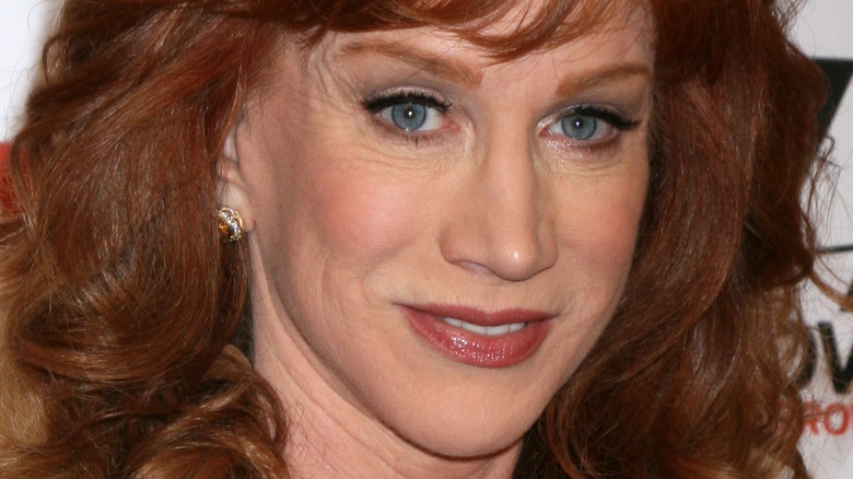 Kathy Griffin on the red carpet