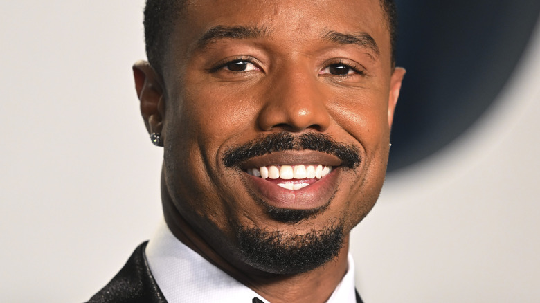 Michael B. Jordan on the red carpet