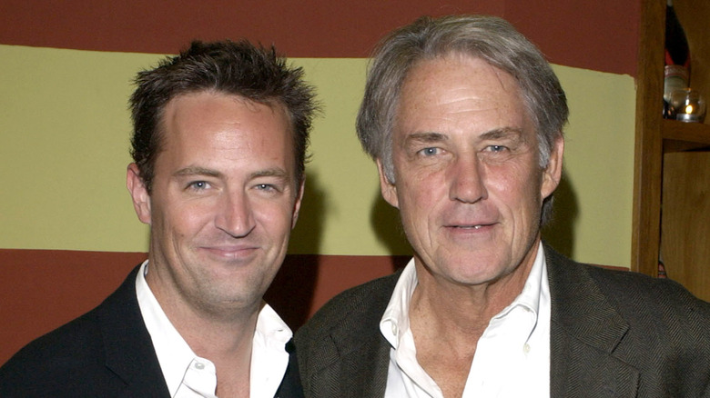 Matthew Perry, John Bennett Perry smiling