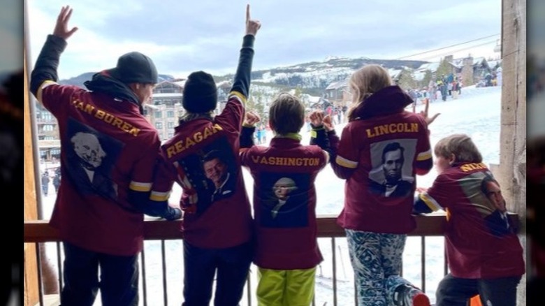 Megyn Kelly family ski trip 