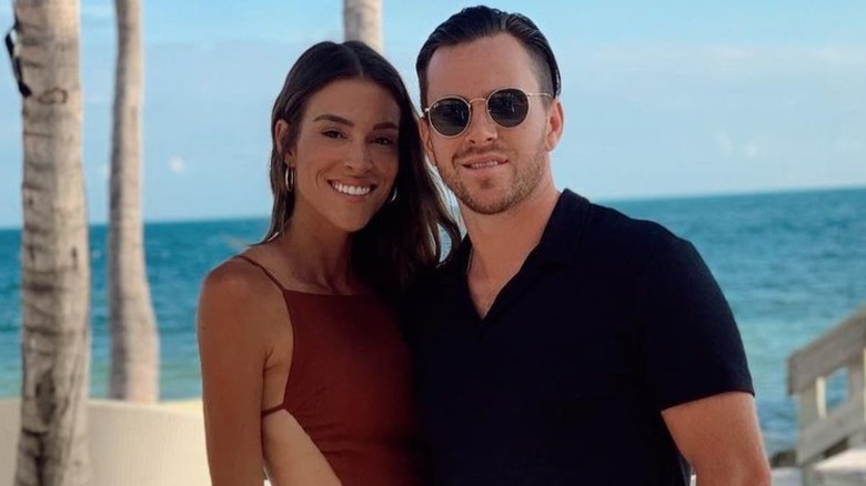 Alexandra Marchessault and Jonathan Marchessault smiling