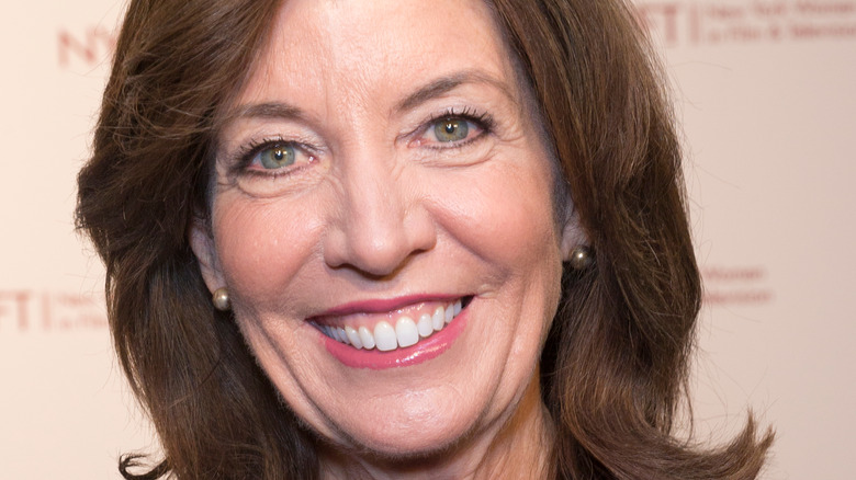 Kathy Hochul at the New York Women in Film and Television event in 2017