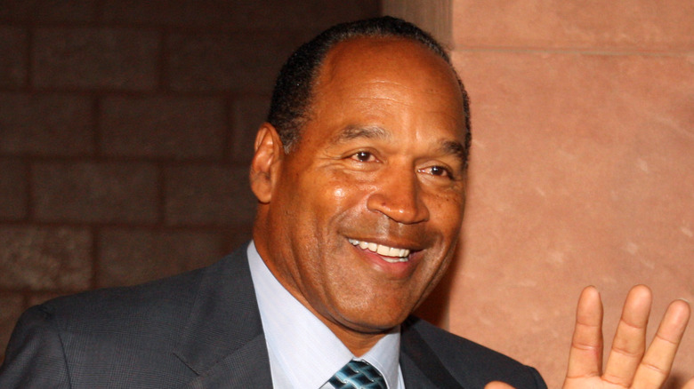 O.J. Simpson smiling