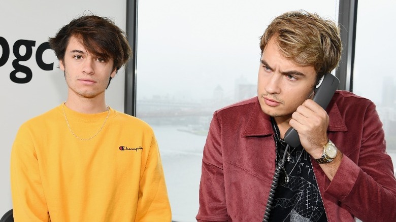 Dylan Jagger Lee with Brandon Thomas Lee