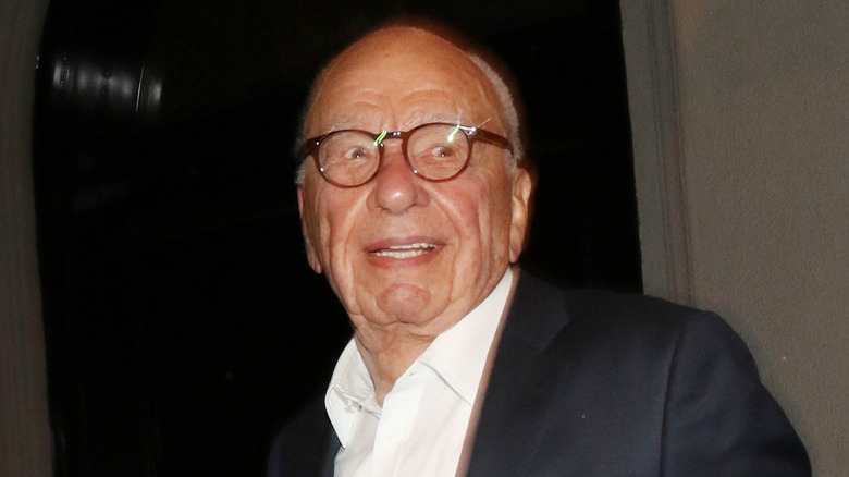 Rupert Murdoch wearing glasses