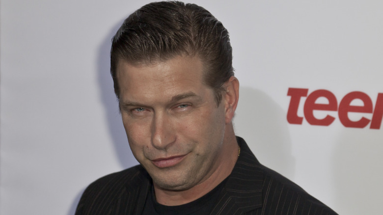 Stephen Baldwin pouting at the camera