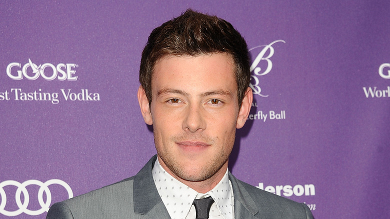 Cory Monteith posing