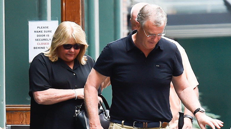 Scott and Andrea Swift walking