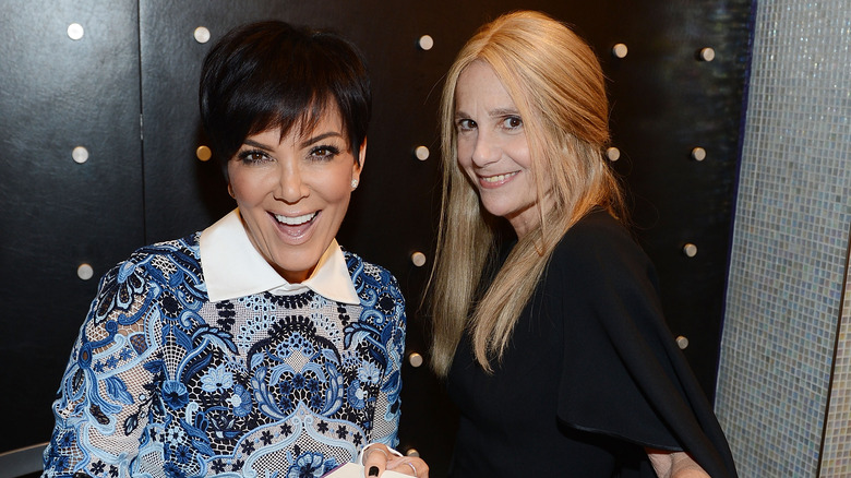 Kris Jenner and Cici Bussey smiling