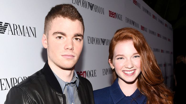 Gabriel Basso with his sister Annalise Basso