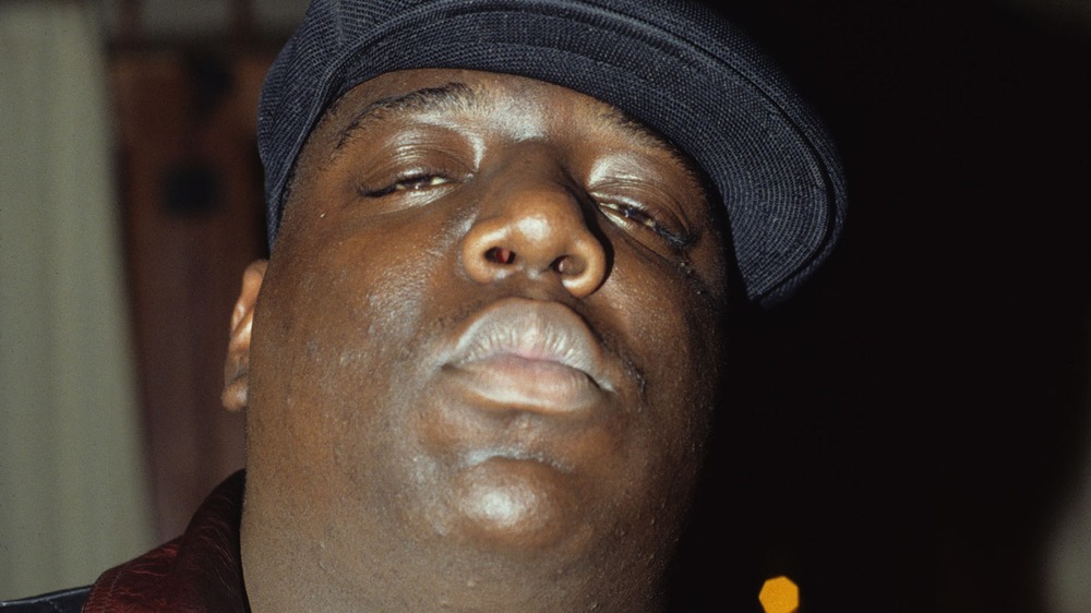 A portrait of Biggie Smalls from New York 1994 