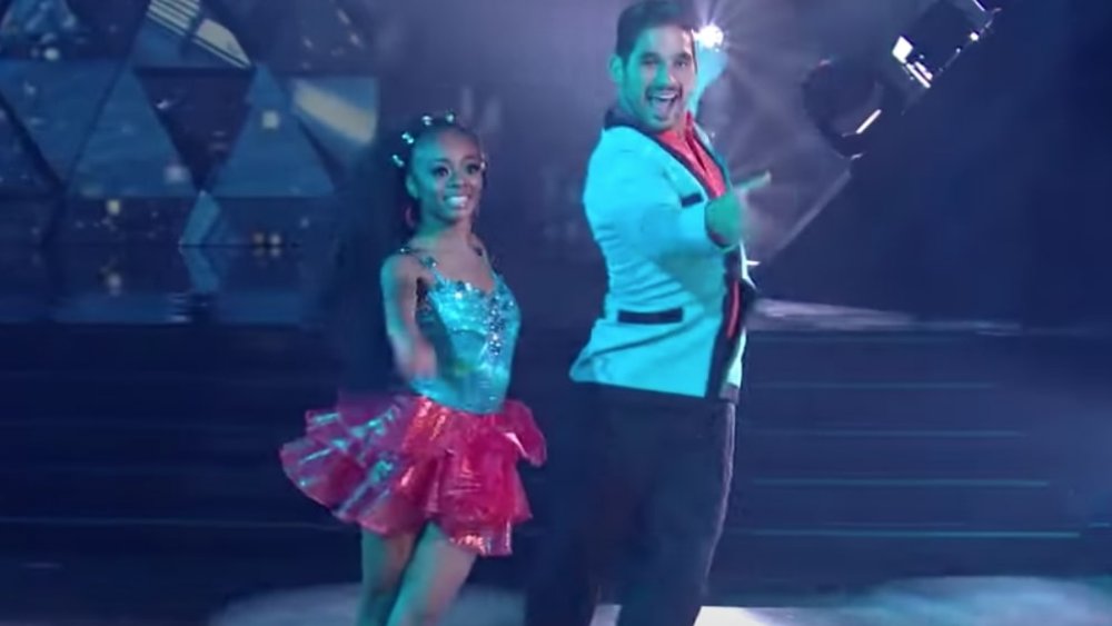 Skai Jackson and Alan Bersten