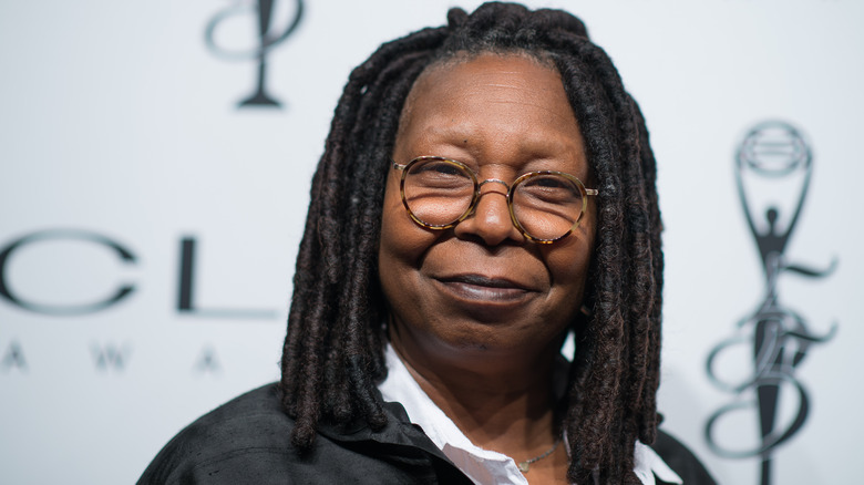 Whoopi Goldberg smiling