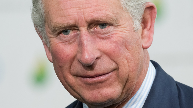 Prince Charles in a suit