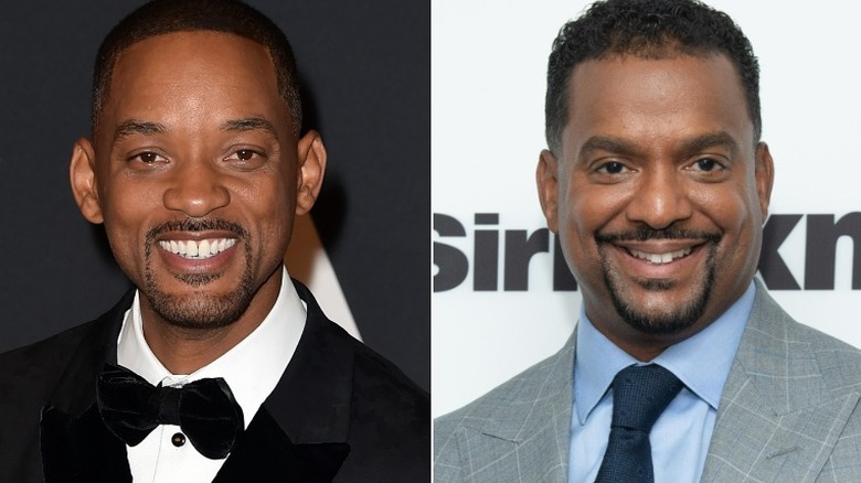 Will Smith; Alfonso Ribeiro smiling