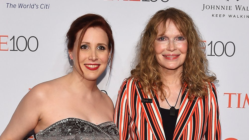 Mia and Dylan Farrow