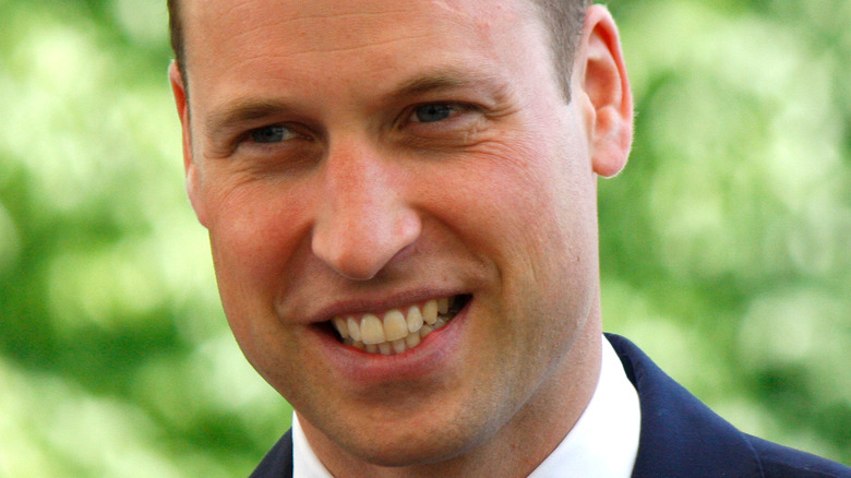 Prince William smiling