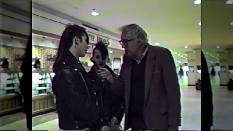 Bernie Sanders on his TV show