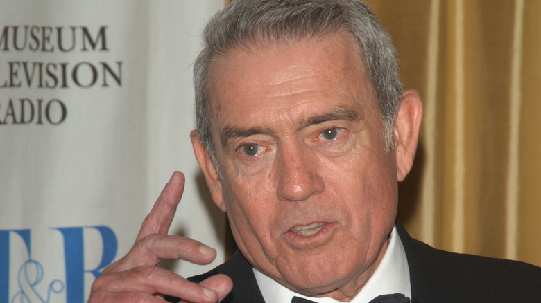 Dan Rather speaking at Museum of Television and Radio