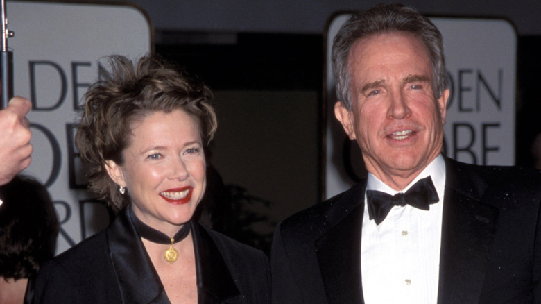 Annette Bening and Warren Beatty at 2000 Academy Awards