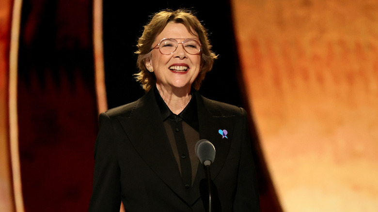Annette Bening at 79th Annual Tony Awards at Radio City Music Hall