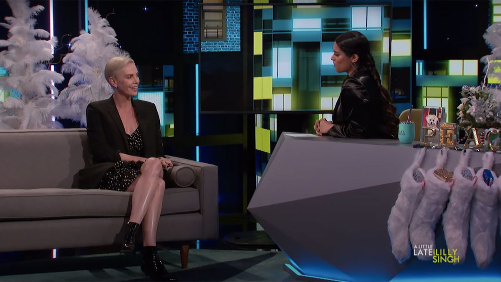 Chalize Theron and Lilly Singh