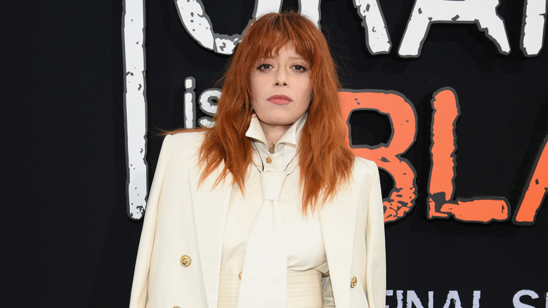 Natasha Lyonne looking at camera