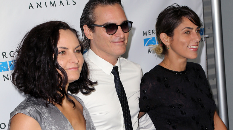 Rain, Joaquin, and Summer Phoenix