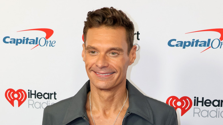 Ryan Seacrest smiling