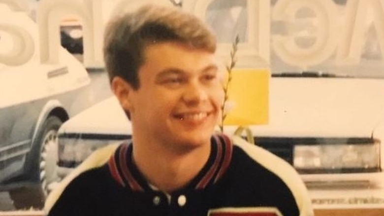 Ryan Seacrest as a teenager