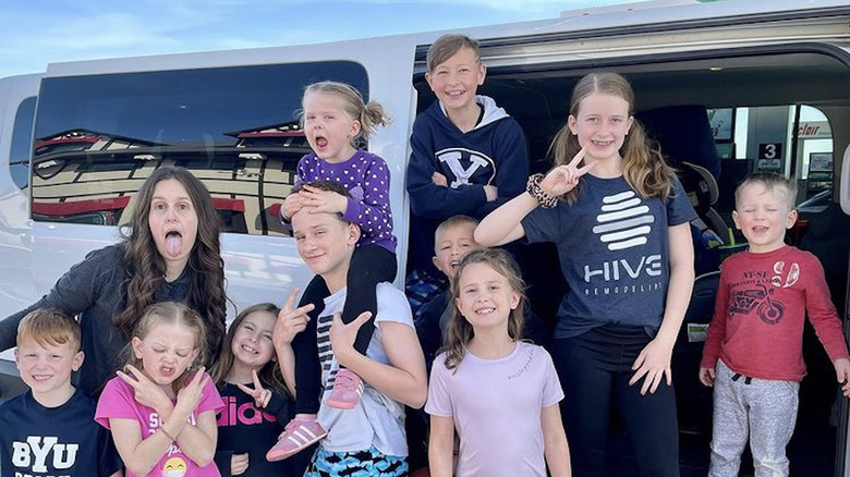 Shemwell Family in van 