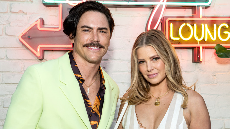 Tom Sandoval smiling with Ariana Madix