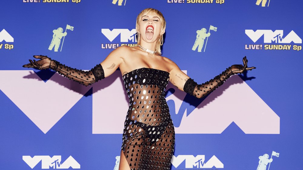 Miley Cyrus at the MTV VMAs