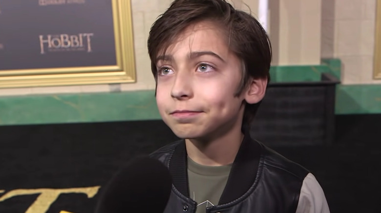 Young Aidan Gallagher