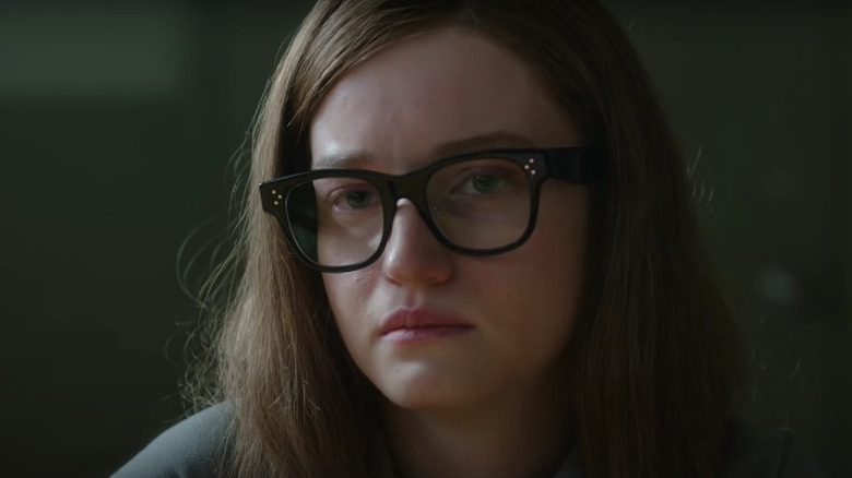 "Inventing Anna" scene sad look