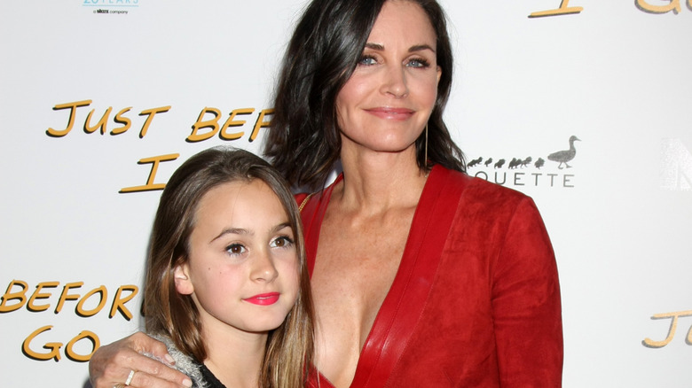 Courteney Cox and daughter Coco