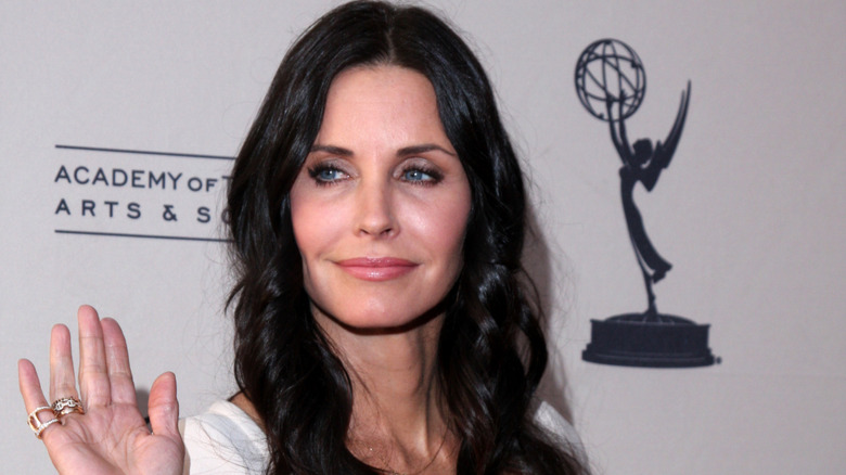 Courteney Cox posing