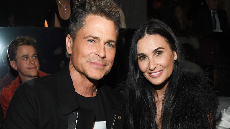 Rob Lowe and Demi Moore