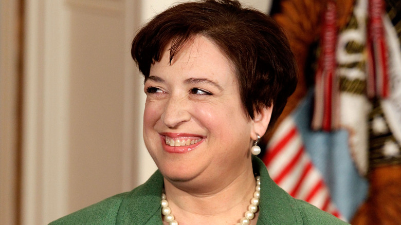 Elena Kagan smiling