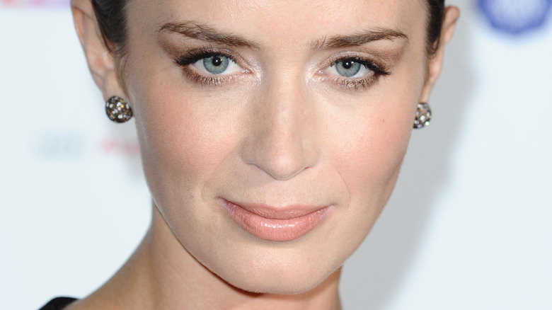 Emily Blunt staring deeply at the camera