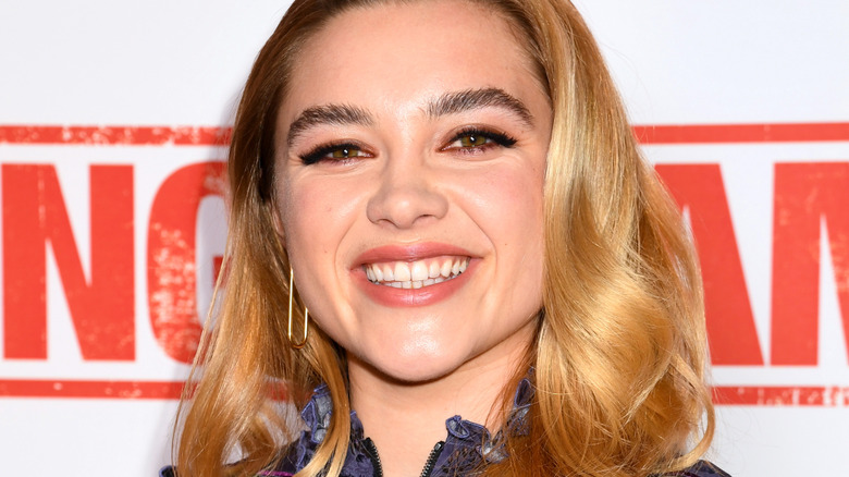 Florence Pugh smiling