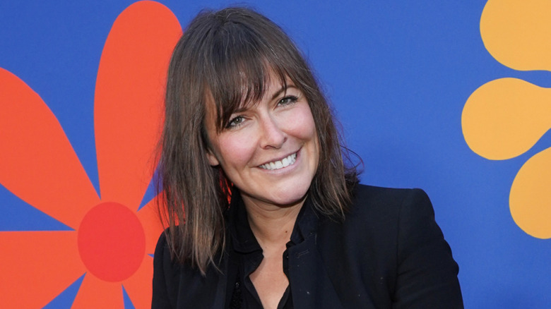 Leanne Ford on the red carpet of A Very Brady Renovation
