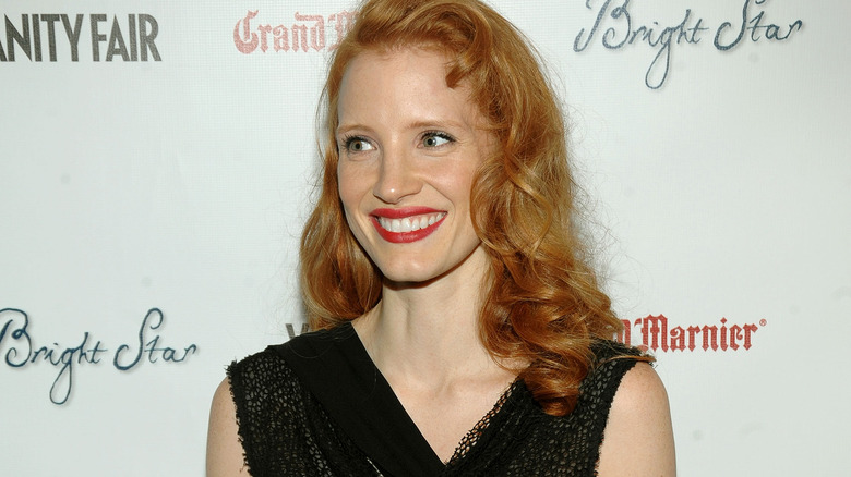 Jessica Chastain smiling